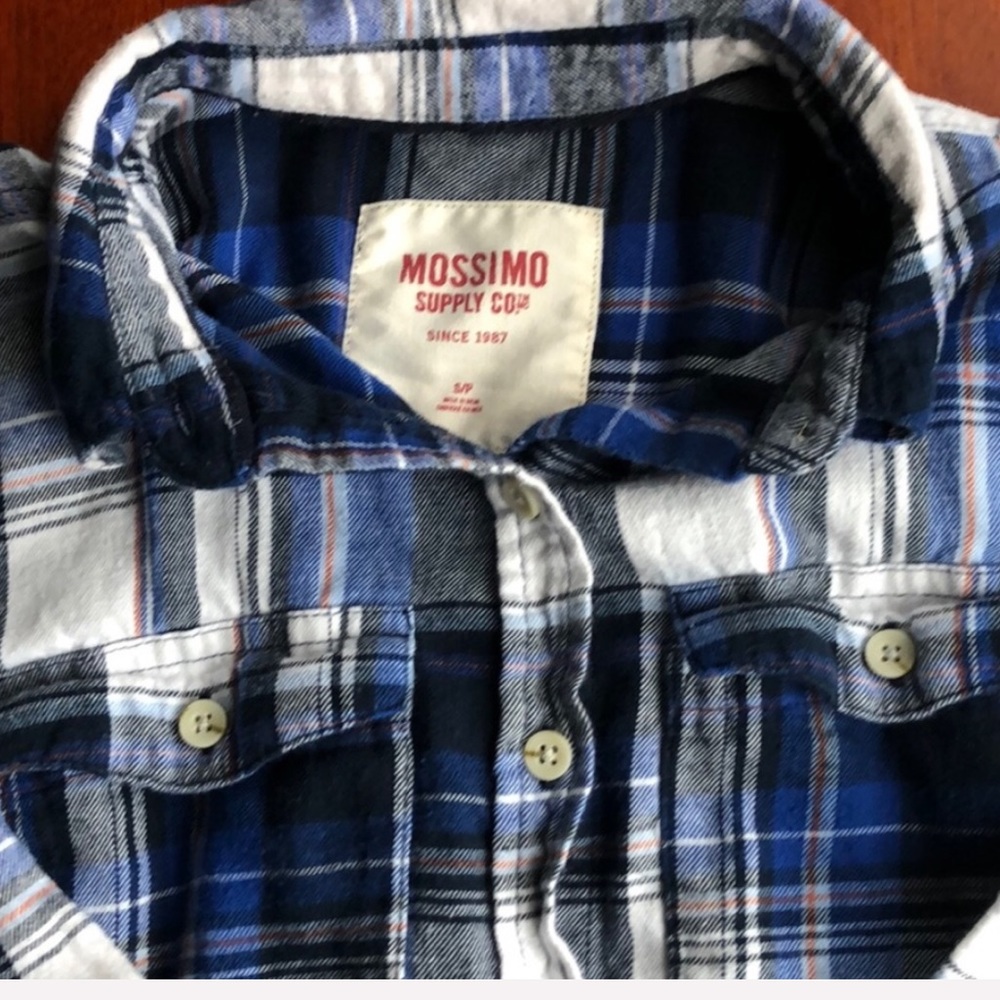 Mossimo plaid shirt